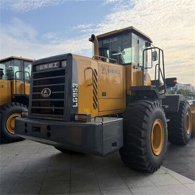 Mining Operations SDLG 5 Ton Wheel Loader Used Heavy Duty Construction Machine
