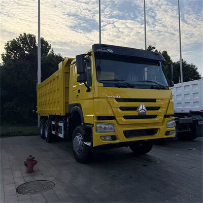 Rugged Durable Howo 6x4 Dump Truck Used African Ore Spoil Haulage Machine