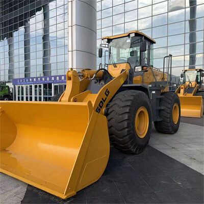 SDLG 5 Ton Wheel Loader Used Heavy Equipment for Construction Site Material Handling