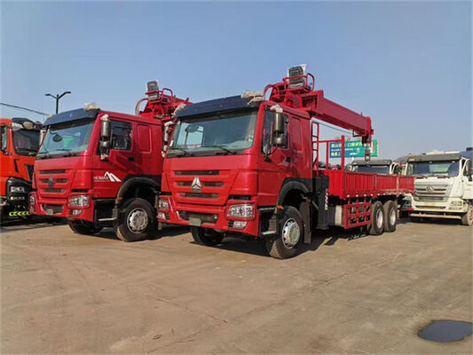 HOWO 6x4 12ton14ton 16ton Truck Mounted Crane Hydraulic Arm Cargo Crane Truck