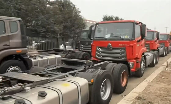 2023 Model Weichai 460hp Howo Nx Dump Truck / Red Dumper Truck Used