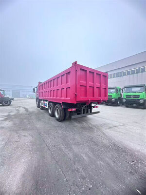 LHD 371/375/430HP Sinotruk Howo 8x4 Tipper Truck Second Hand Dump Truck